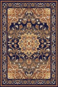 Klasický kusový koberec Agnella Adel After Muszkat béžový hnědý modrý Rozměr: 133x195 cm