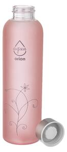 Růžová skleněná lahev 600 ml Adela – Orion