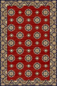 Klasický kusový koberec Agnella Adel Berisso Bordo červený Rozměr: 133x195 cm