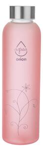Růžová skleněná lahev 600 ml Adela – Orion