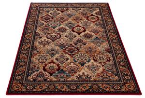 Kusový koberec vlněný Agnella Isfahan Forenza Bordó Červený Rozměr: 133x180 cm