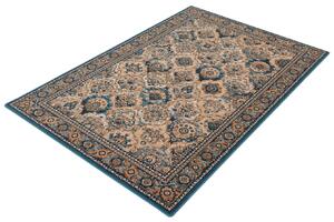 Kusový koberec vlněný Agnella Isfahan Forenza Smaragdový Zelený Rozměr: 133x180 cm