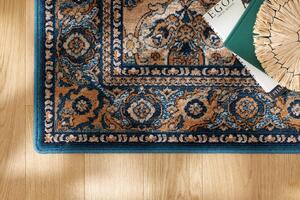 Kusový koberec vlněný Agnella Isfahan Forenza Smaragdový Zelený Rozměr: 200x300 cm