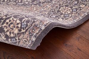 Kusový koberec vlněný Agnella Diamond Damore Antracit Šedý Rozměr: 170x240 cm