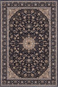 Kusový koberec vlněný Agnella Diamond Damore Granat Modrý Rozměr: 170x240 cm
