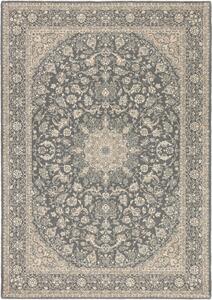 Kusový koberec vlněný Agnella Diamond Damore Grafit Šedý Rozměr: 170x240 cm