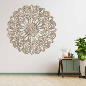 Dřevěná mandala Harmonie – Elegantní dekorace na zeď | SENTOP HDF0252