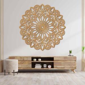 Dřevěná mandala Harmonie – Elegantní dekorace na zeď | SENTOP HDF0252