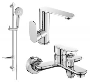 Mexen Milo DF40 koupelnová sada, chrom - 713053DF40-00