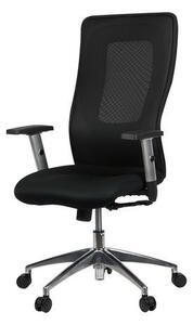 Manutan Expert Kancelářská židle Manutan Penelope Top Alu, černá