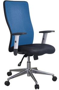 Manutan Expert Kancelářská židle Manutan Penelope Top Alu, modrá
