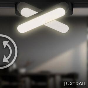 Lištové LED svítidlo BRILONER Luxtrail 48V Tracklight 5,5W nastavitelné černá 8030015