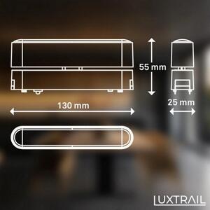 Lištové LED svítidlo BRILONER Luxtrail 48V Tracklight 5,5W nastavitelné černá 8030015