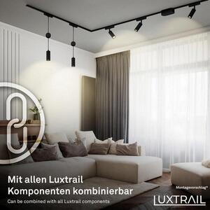 Startovací sada lištový systém BRILONER 200cm 2x 48V lišta 4 LED spoty s trafem černá 8025045