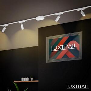 Startovací sada lištový systém BRILONER 200cm 2x 48V lišta 4 LED spoty s trafem bílá 8025046