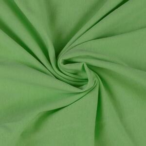 Kvalitex Prémiové jersey prostěradlo - zelené - BedStyle - 140 x 200 cm