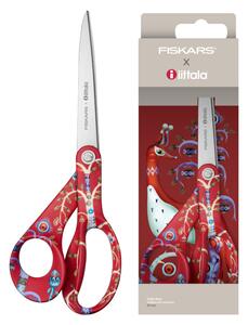 Fiskars Nůžky Taika 21cm, červené