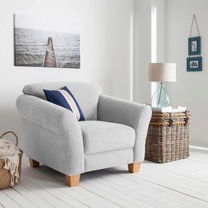 KŘESLO, textil, barvy stříbra Sit & More - Online Only křesla & taburety, Online Only