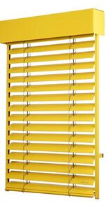 Venkovní žaluzie C80 na míru – šířka do 50 cm VÝŠKA: 50-60cm, strana ovládání z interiéru: vlevo