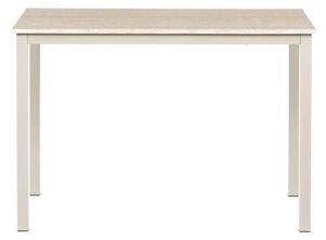 Jídelní stůl TOMSO – 110x70 cm, MDF travertin