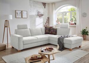 ROHOVÁ SEDAČKA, textil, barvy stříbra Sit & More - Sedací soupravy, Online Only