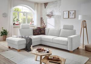 ROHOVÁ SEDAČKA, textil, barvy stříbra Sit & More - Sedací soupravy, Online Only