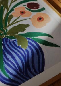 The Poster Club Plakát Cerulean Still Life by Anine Cecilie Iversen 50x70