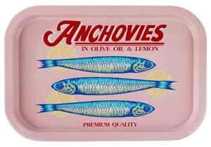 ANCHOVIES Podnos 20 x 30 cm - růžová