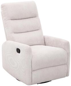 RELAXAČNÍ KŘESLO, kov, textil, béžová Carryhome - Relaxační křesla