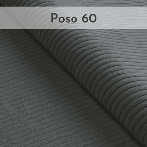 Modulová sedačka ve tvaru U Abdul Barva: Šedá - Poso 60