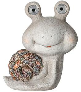 Zahradní solární figurka z polyresinu Bob, 31 cm, vícebarevná