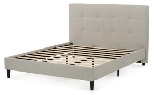 Manželská postel béžová 160x200 cm BED-M160 CRM2