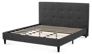 Manželská postel šedá 180x200 cm BED-M180 GREY2