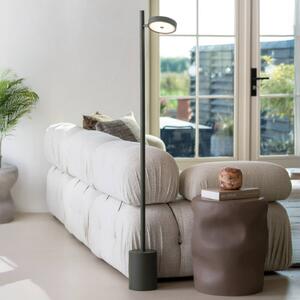 Good & Mojo GOOD MOJO LED stojací lampa Okinawa, 1 svítidlo, zelená, 146 cm, dřevo, stmívatelný, Zelená, Obývací pokoj / jídelna, Dřevo, Moderní