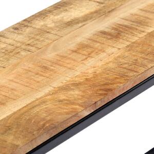 Jídelní lavice-masivní hrubé mangovníkové dřevo | 160 cm