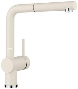 Dřezová baterie Blanco LINUS-S s vytahovací sprškou bílá soft 526959