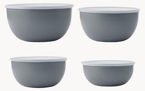 Sada nádob na přípravu jídla's víčky KitchenAid, 4 díly