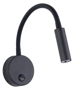 LED Nástěnná lampa LAGOS 1xG9/3W/230V černá