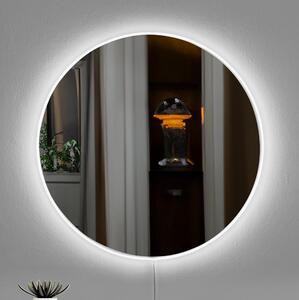 Asir LED Nástěnné zrcadlo s podsvícením ROUND pr. 60 cm bílá AS1828