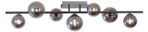 Wofi 7014-705W - LED Přisazený lustr VILLA 7xG9/3W/230V černá