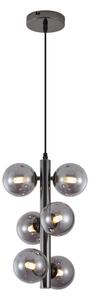 Wofi 6014-605W - LED Lustr na lanku VILLA 6xG9/3W/230V černá