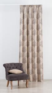 Hnědo-béžový závěs 140x260 cm Erinn – Mendola Fabrics