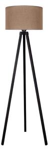Duolla - Stojací lampa 1xE27/60W/230V pr. 44 cm hnědá/wenge
