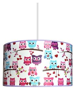 Dětský lustr OWLS 1xE27/60W/230V