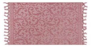 Sada dvou růžových ručníků v odstínu dusty rose Bohème, 90 x 50 cm