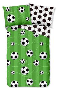 Dětské bavlněné povlečení Bonami Selection Soccer, 140 x 200 cm