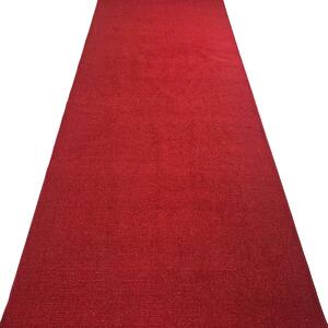 Kobercový ráj Běhoun pogumovaný PROTOCOL 31 červený Šíře: 133 cm