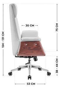 Kancelářská židle Boss 8.2 šedá