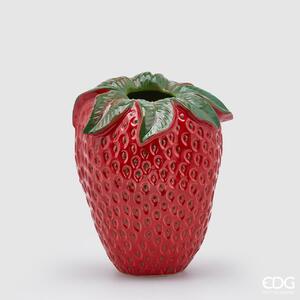 EDG Keramická stolní váza ve tvaru jahody