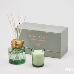 EDG Aroma difuzér se svíčkou - černý les - 100 ml